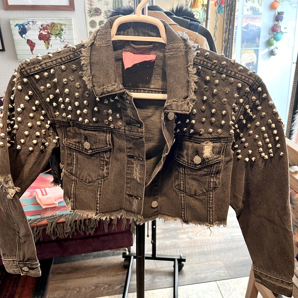 Alzalea Wang Crop Jacket sz S